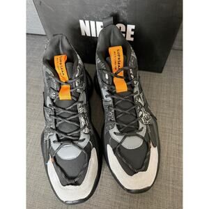 NIB NIEPCE Mens Size 11 Black Gray Techwear Chunky Sneakers Streetwear Shoes